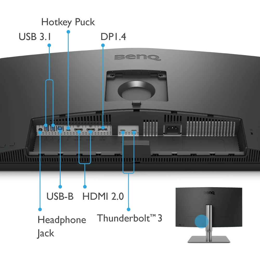 BenQ PD2725U 27吋 4K專業設計繪圖螢幕：圖片 5