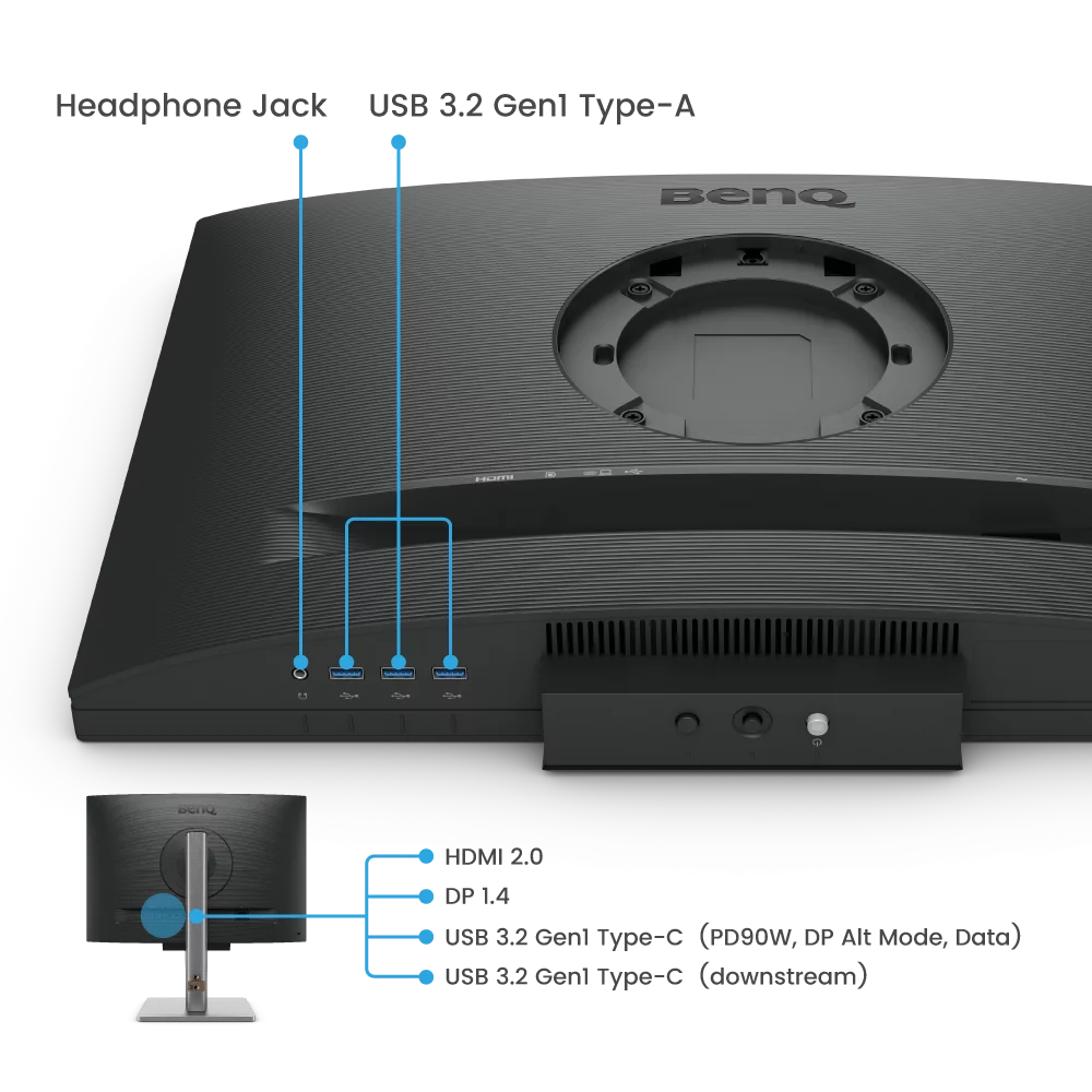 BenQ RD240Q 24吋 WQXGA 編碼 程式設計螢幕：圖片 7